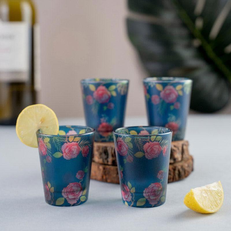 Rosey Morning Shot Glass (30 ml) - Set Of Four