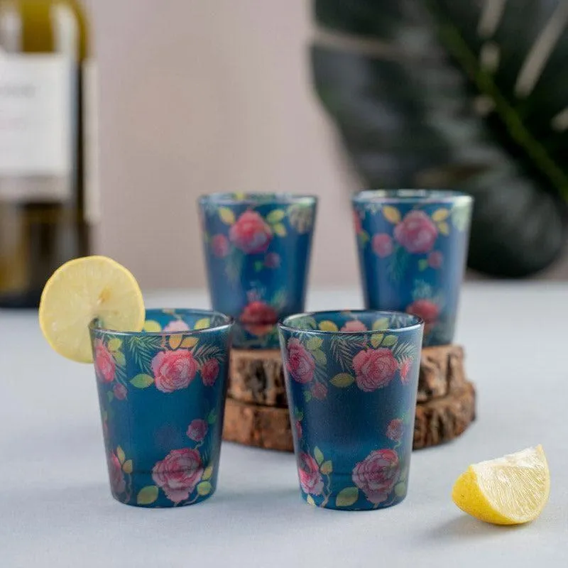 Rosey Morning Shot Glass (30 ml) - Set Of Four media 1
