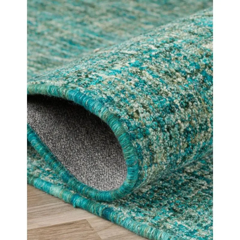 Osman Hand Tufted Wool Rug - Sea Green media 7