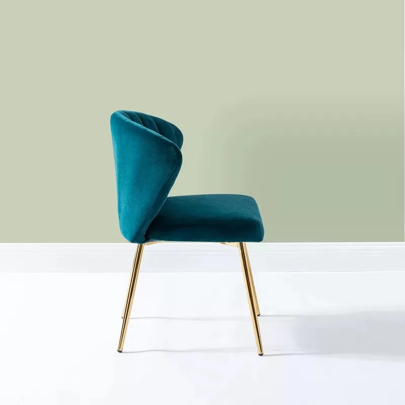 Cozyra Metal Accent Chair - Blue media 6