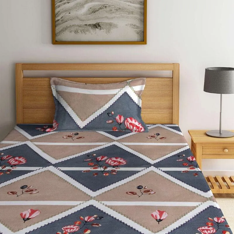 Maleya Mrina PolyCotton Bedsheet - 150 GSM media 3
