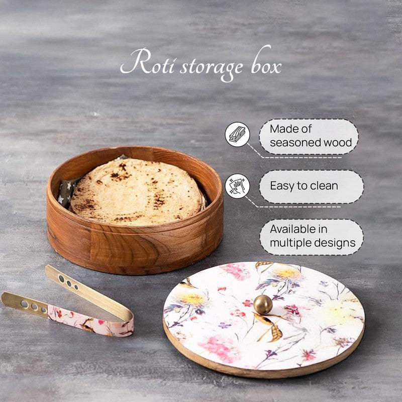 Veronique Roti Box -  White & Brown media 4