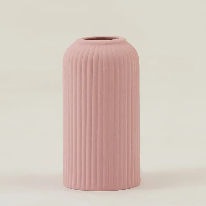 Abdiya Ceramic Vase - Pink media 4