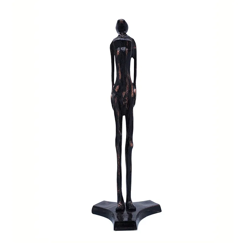 Blanca Human Sculpture Showpiece media 5
