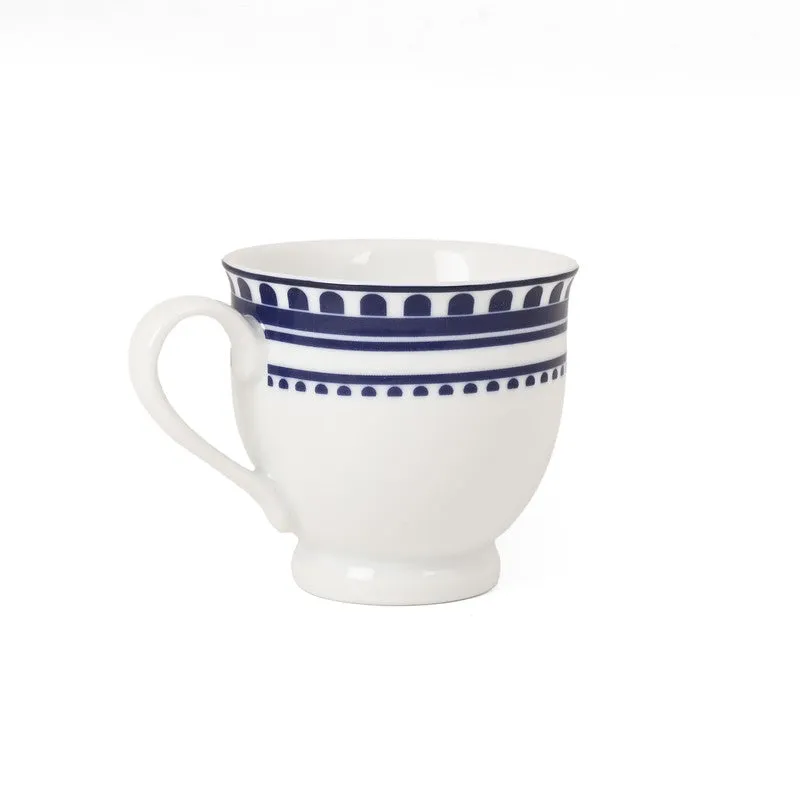 Brew Charm Porcelain Cup & Saucer (220 mL Each) - Set of Six media 6