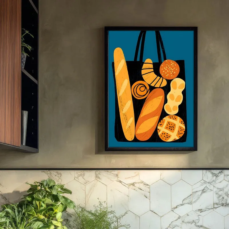 BreadClassics Archival Canvas Wall Art - Black media 3