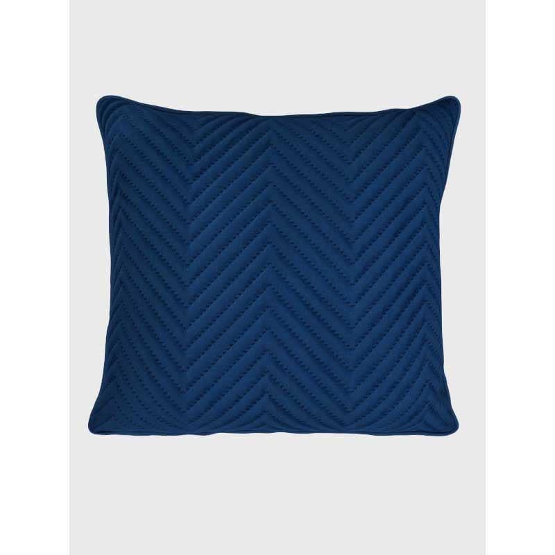 Chevron Cushion Cover (Blue) - Set Of Five media 4