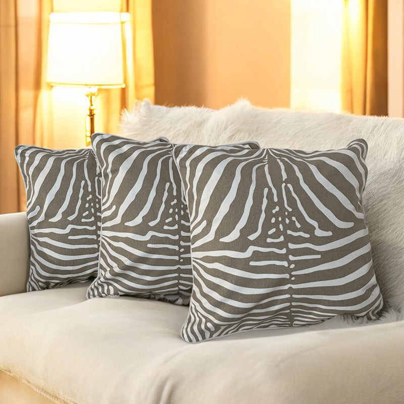 Bauhaus Printed Cushion Cover Set - Set Of Three