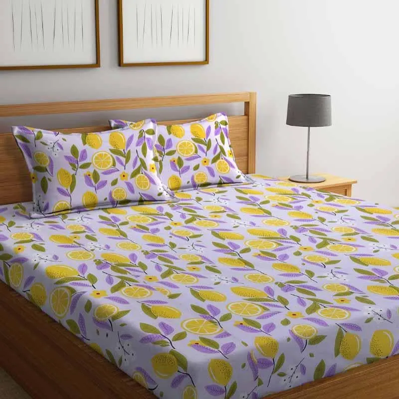 Make A Lemonade Bedsheet - 150 GSM media 1
