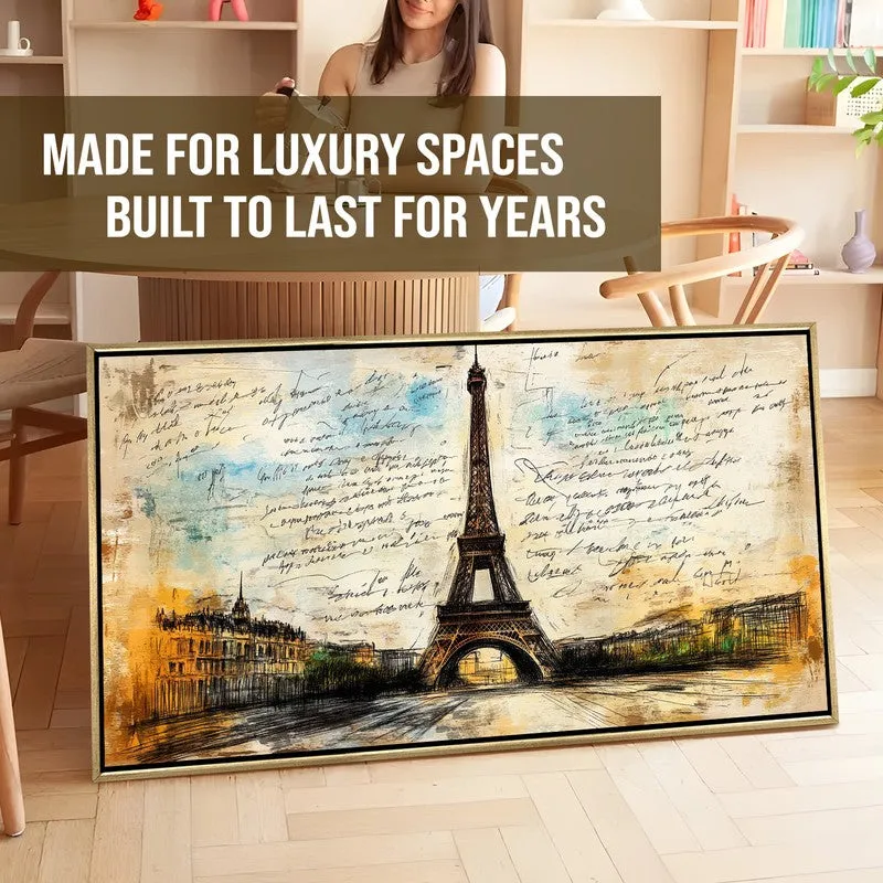 Lumiere Canvas Wall Painting With Frame media 7