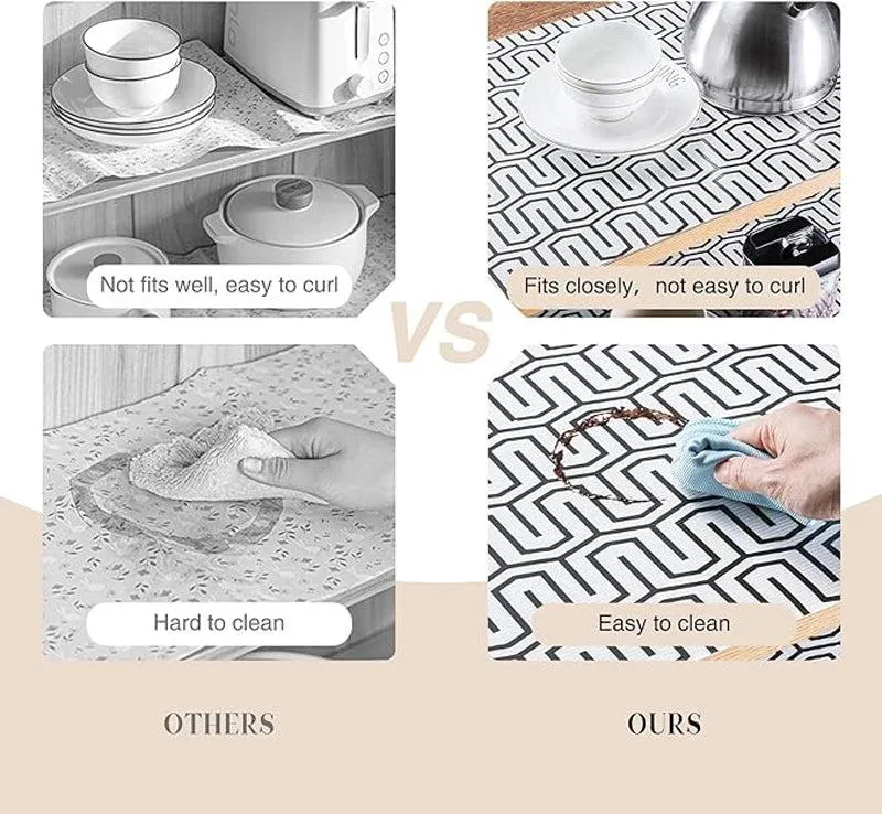 Milo Maze Kitchen Shelf Liner Mat - Set Of Two media 7