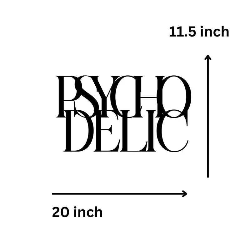 Psychodelic Iron Wall Accent media 5