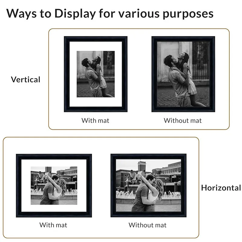 Troy Nuvo Photo Frame (Black) - Set Of Four media 5