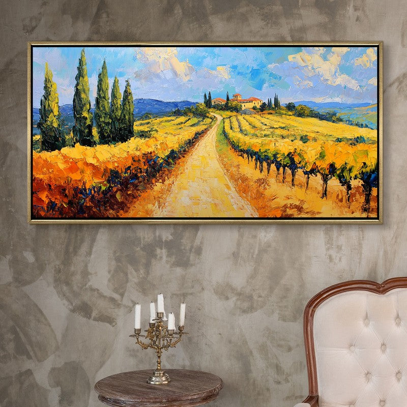 Amberway Canvas Wall Painting With Frame