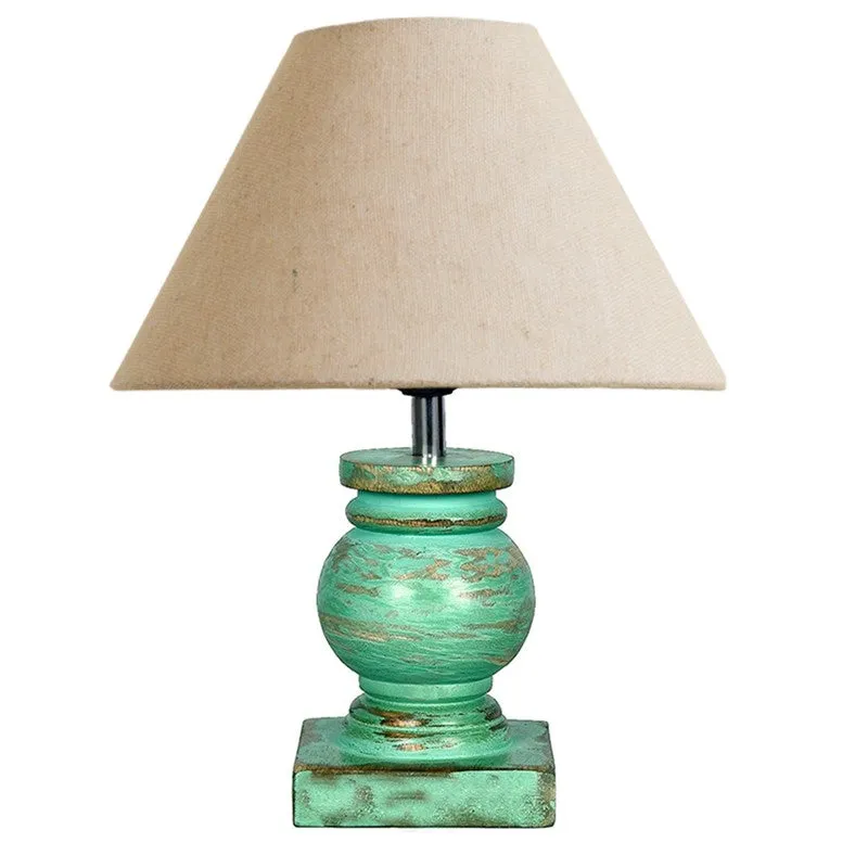 CleanFlare Wooden Table Lamp - Beige media 6