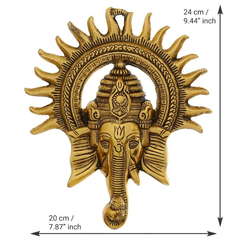 Ganesh Surya Metal Wall Accent media 6
