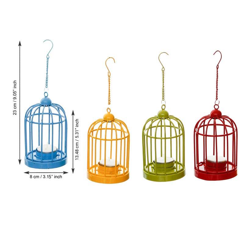 Bird Home Tealight Candle Holder - Set Of Four media 4