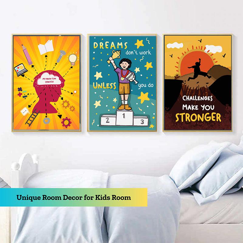 Dreams Vibrant Wall Poster - Set Of Six media 4