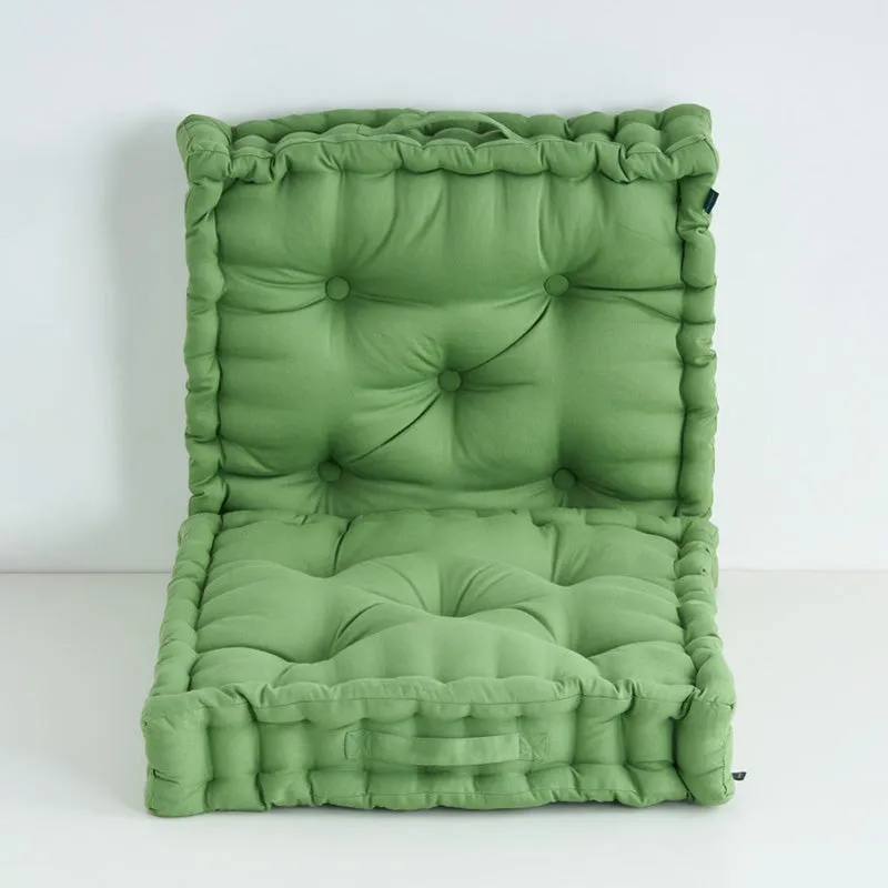 Marlon Floor Cushion (Green) - Set Of Two media 4