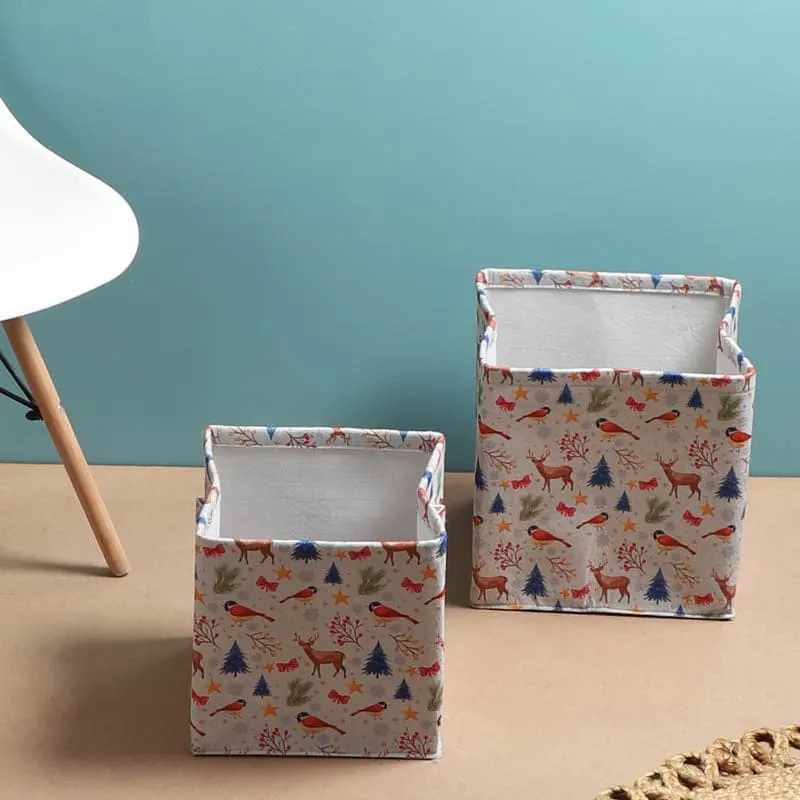 Serene Stack Laundry Basket - Set Of Two media 1