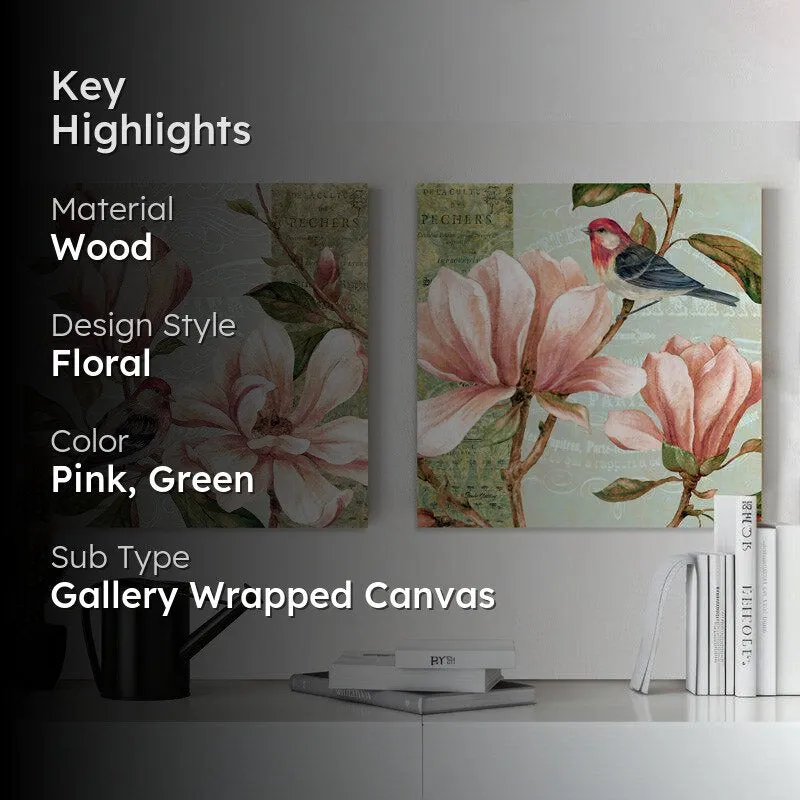 Peach Peony Wall Art media 2