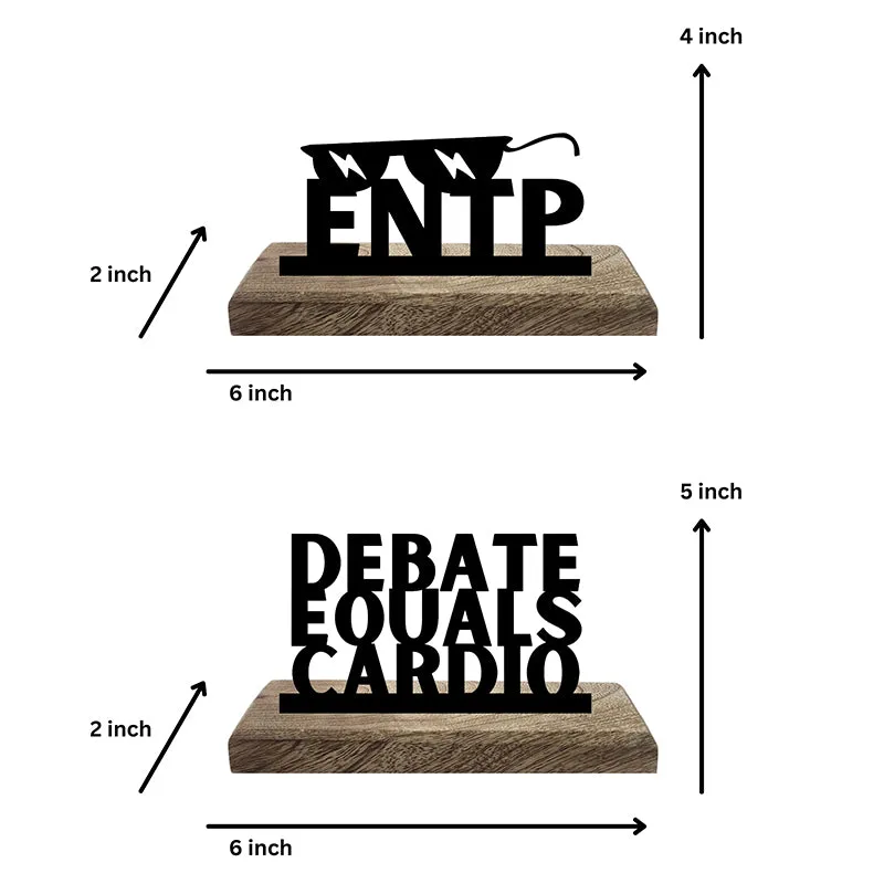 Rhetorical ENTP Showpiece - Set Of Two media 5