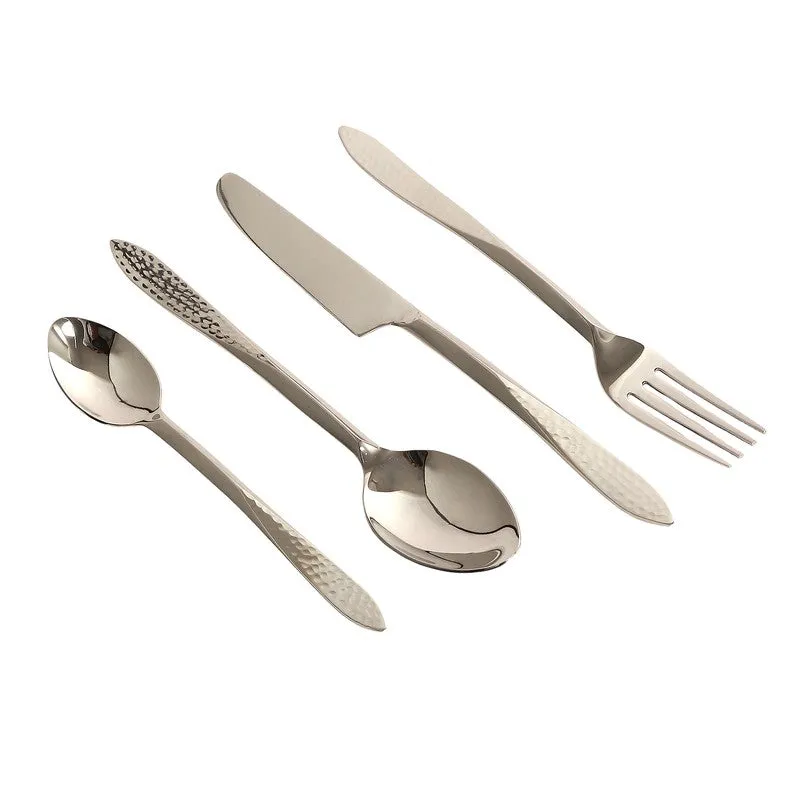 DUNE HAMMERED Cutlery set  - Four Piece Set media 4
