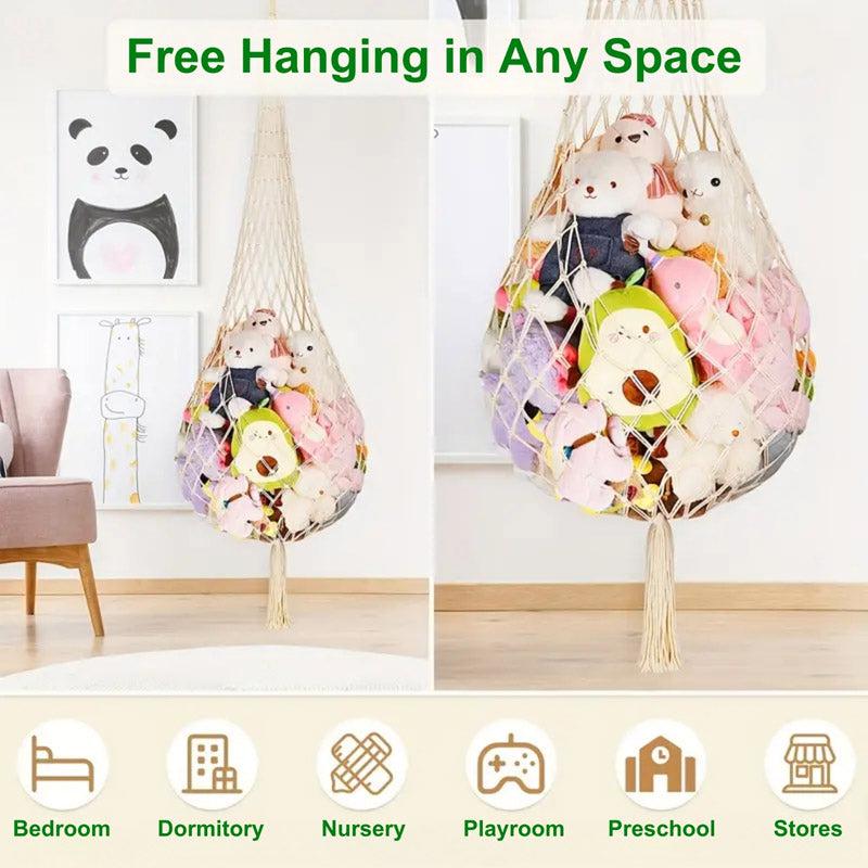 Ashya Macrame Toy Hammock media 6