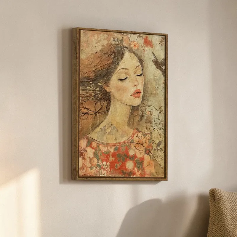 Vector Vogue Canvas Wall Art With Frame media 3