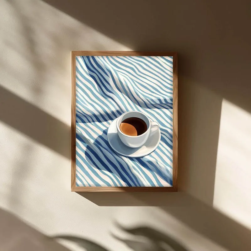 Coffee Couture Archival Canvas Wall Art - Brown media 3