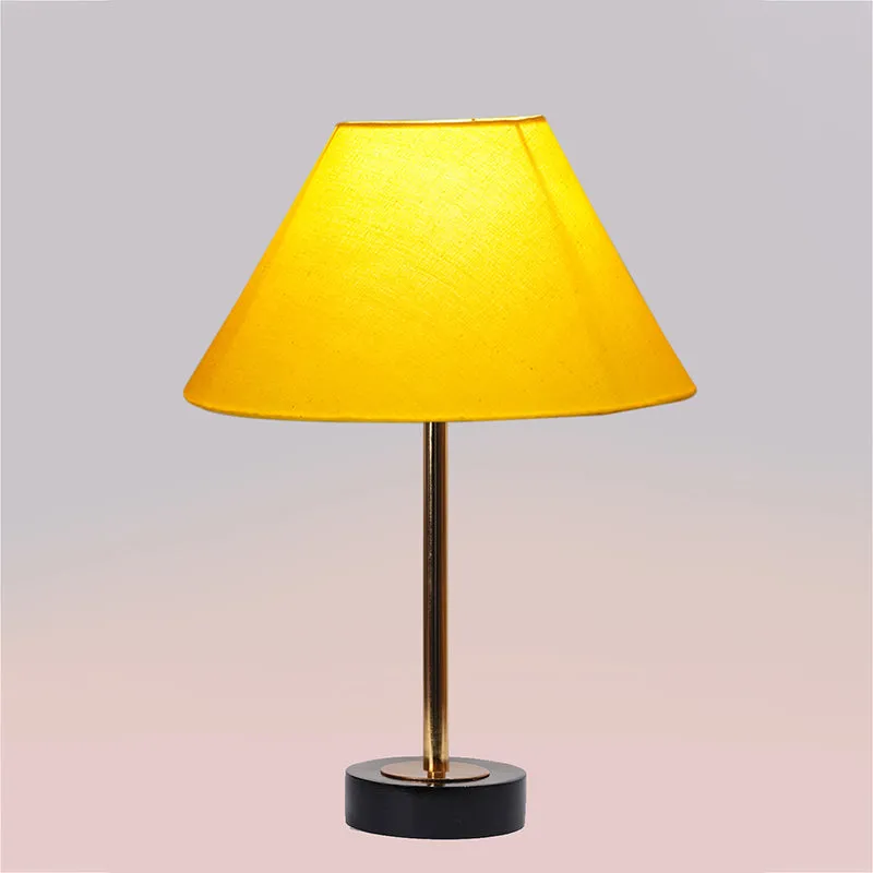 Cotin II Rodin Wooden Table Lamp - Yellow,Gold,Black media 5