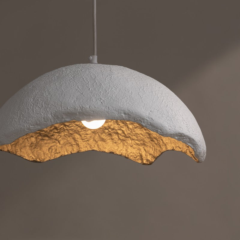 Fig Living Terra Mache Ceiling Lamp - White image 6