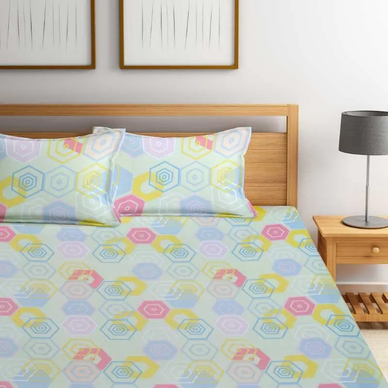 Playful Patterns Fitted Microfiber Bedsheet - 300 GSM media 6
