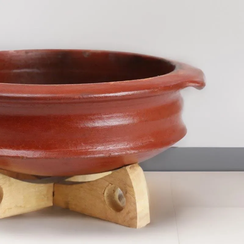Hirang Clay Pot Brown 2000 mL / 9 Inches media 4
