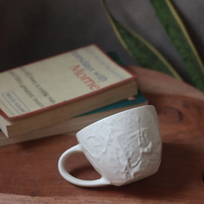 Meva Ceramic Tea Cup (230 mL)/White) media 4