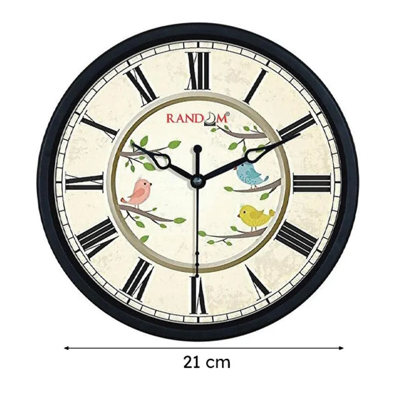 Perching Birds Wall Clock media 6