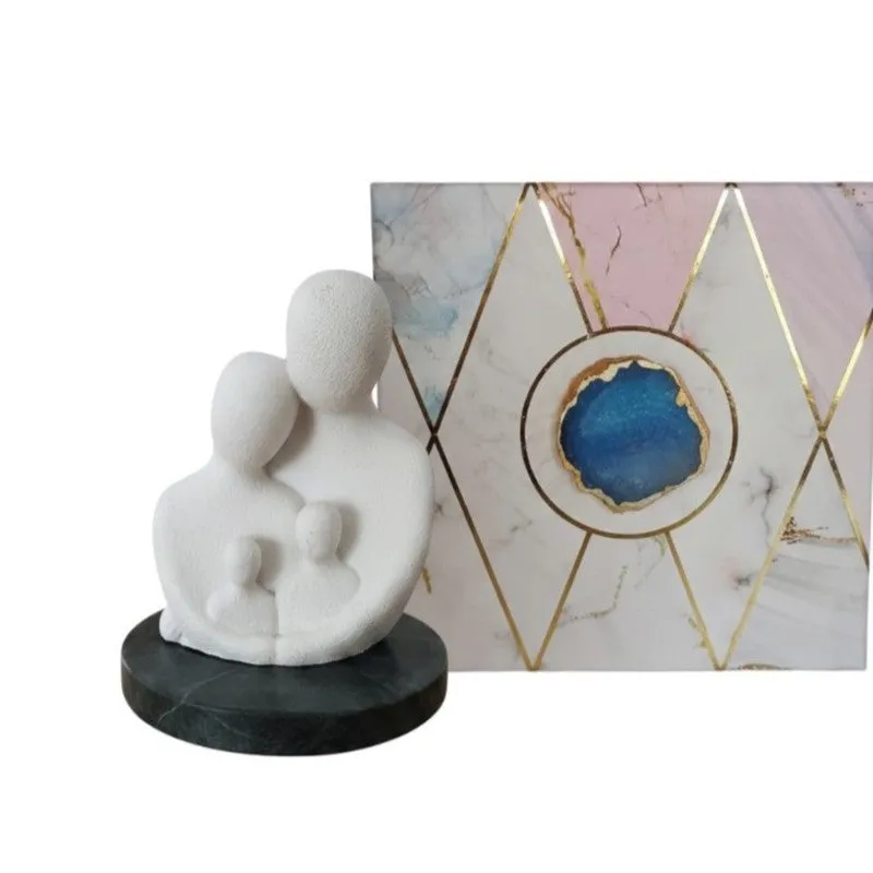 Unity Family Resin Showpiece - White media 8