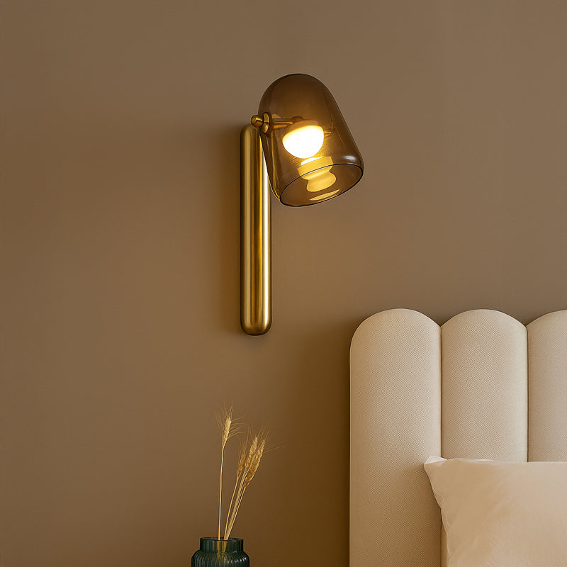 Drop Cone Metal & Glass Wall Lamp media 3