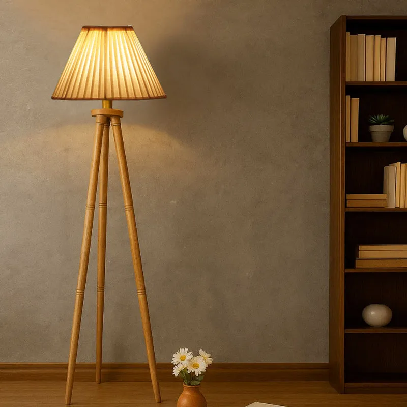 Cotin II Tripod Floor Lamp - White media 1