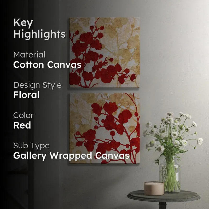 Douglas Floral Wall Art - Set Of Two media 2