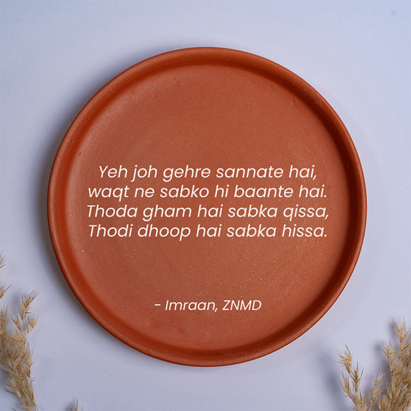 ZNMD Terracotta Wall Plate media 5
