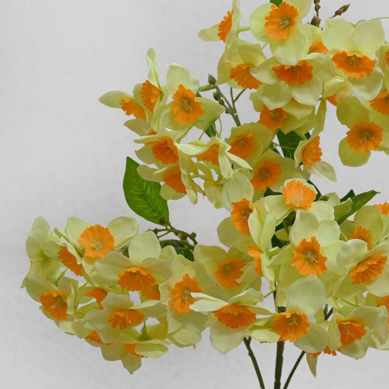 Faux Everlasting Daffodil Flower Stick - Yellow media 3