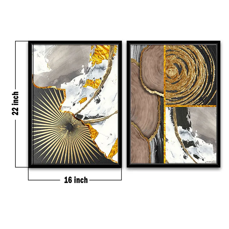 Wisdom Of Ages Wall Art - Set Of Two media 4