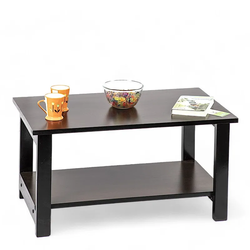 Yavro Sheesham Wooden Center Table - Black media 6