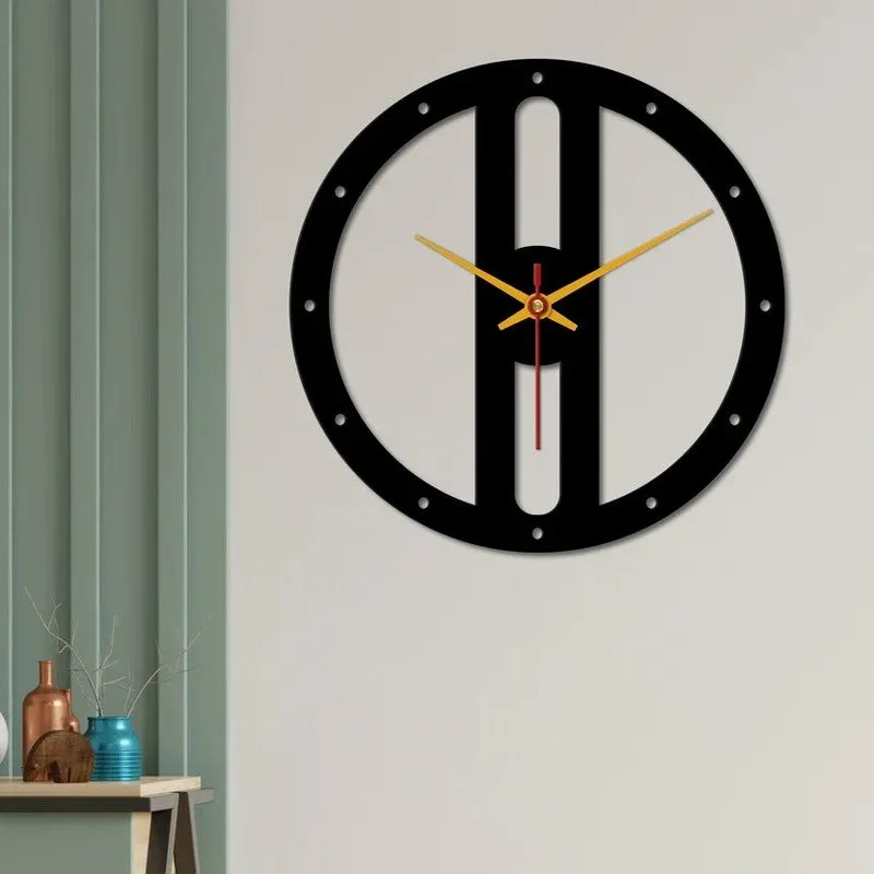 Pure Wood Round Wall Clock media 4