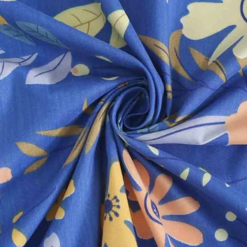 Garden Of Flowers Bedsheet - 130 GSM media 5