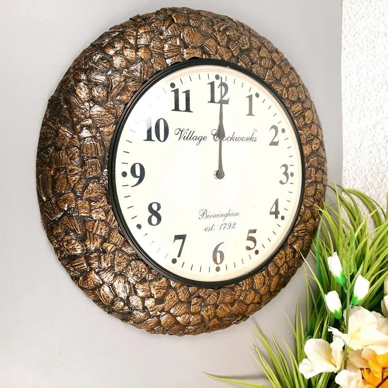 Signature Tick Symphony Wooden Wall Clock media 4