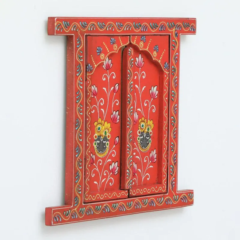 Wooden Jharokha Wooden Frame Wall Accents media 5