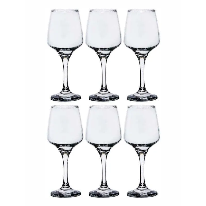 Patricia White Wine Stem Glasses (290 ML) - Set Of Six media 5