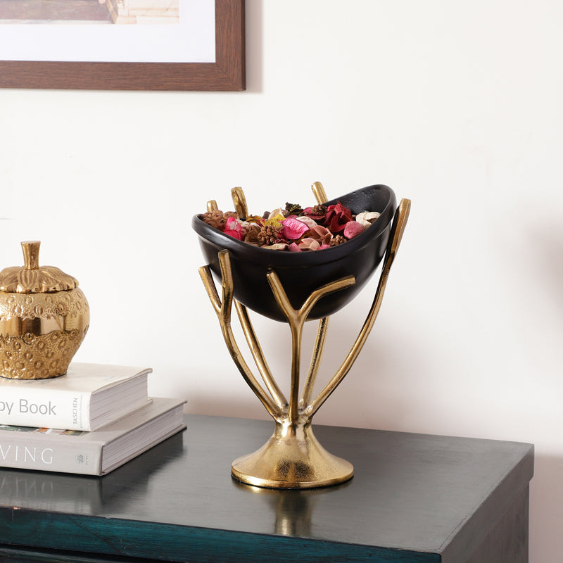 Vine Nest Accent Bowl - Black media 3